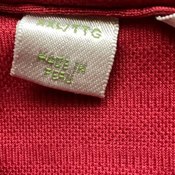 Cutter & Buck Men’s Maroon Collard Button Closure Polo Shirt Size XXL Tall - Picture 5 of 13